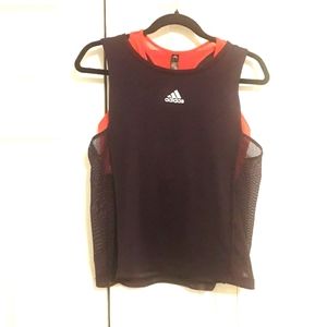 Sports breathable top and bra, Adidas Climacool, size M